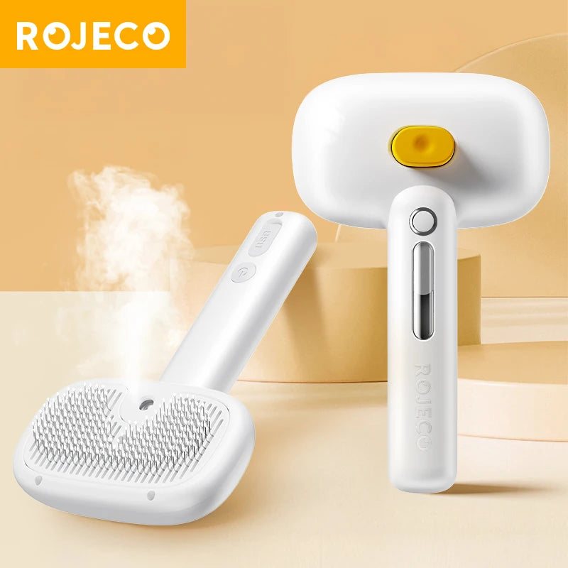 SteamGroom 2-in-1 Pet Steam Brush