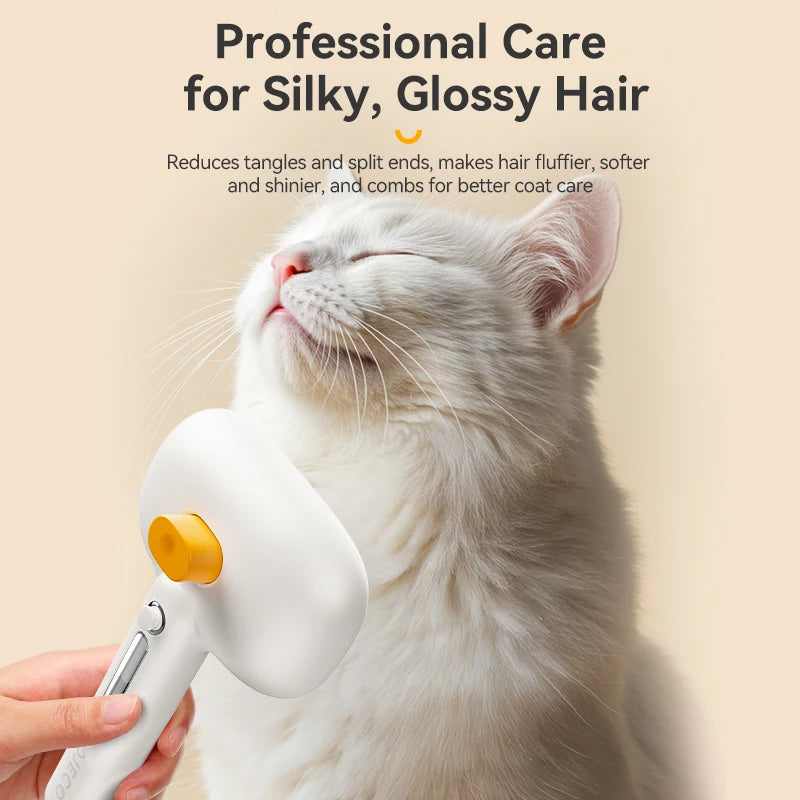 SteamGroom 2-in-1 Pet Steam Brush